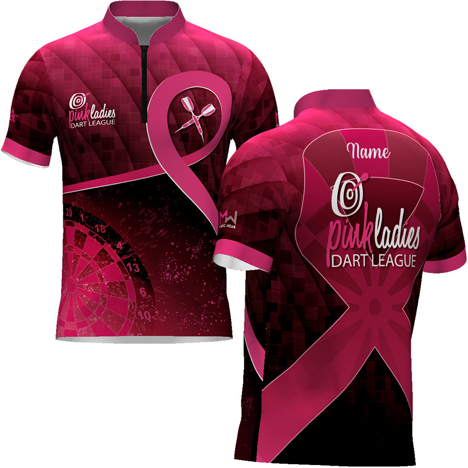 Pink Ladies Dart League Jersey Collection