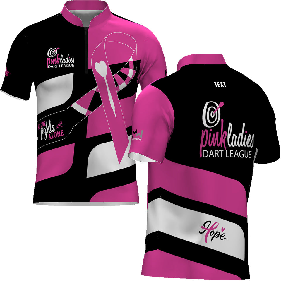 Pink Ladies Dart League Jersey Collection