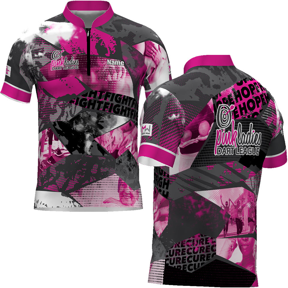 Pink Ladies Dart League Jersey Collection