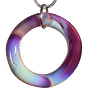 Lucky Blown Glass Dart Ring - Agate