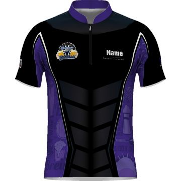 B'n'B: Seein' Double Hittin' Triple Purple Jersey