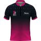 Pink Ladies Dart League Throw Like A Girl Fight Like a Warrior Jersey