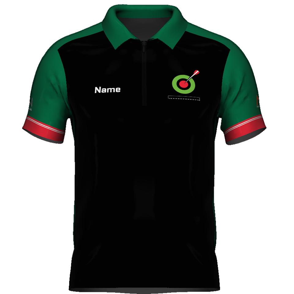 Bullshot Darts Dark Green Jersey
