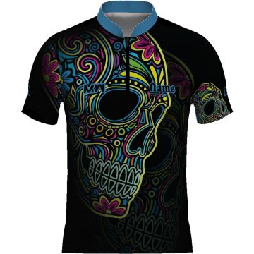 Sugar Skulls Blue Jersey