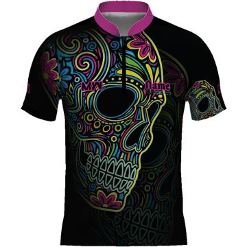 Sugar Skulls Magenta Jersey